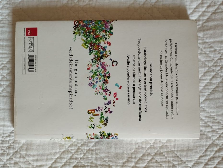 Livro "A arte de ensinar" de Alan Haigh