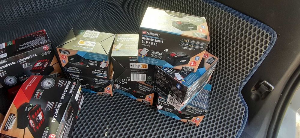 новый смарт аккумулятор Parkside 8А акумулятор батарейка парксайд