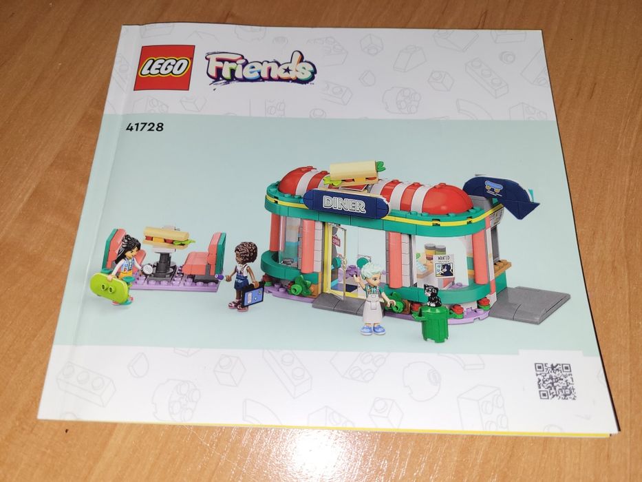 Lego friends diner 6+ 346 elementów