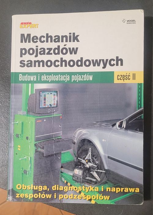 Książka Mechanik Pojazdów Samochodowych