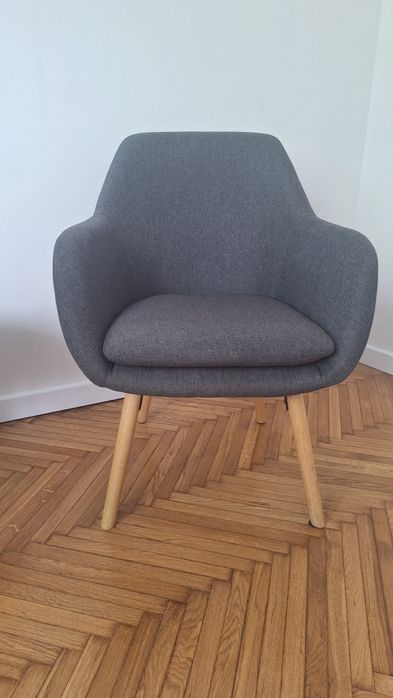 Fotel jysk udsbjerg, szary