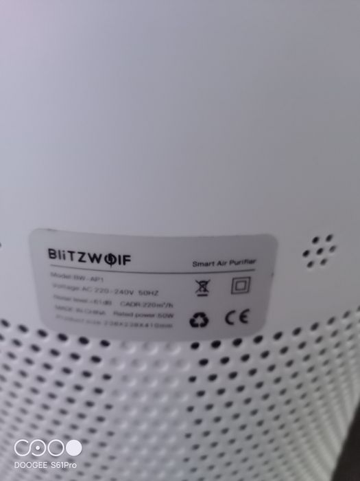 Purificador de ar blitwolf