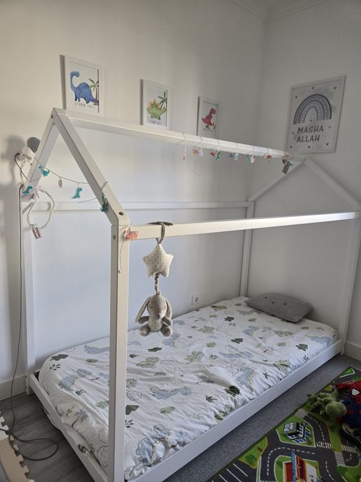Cama casita criança