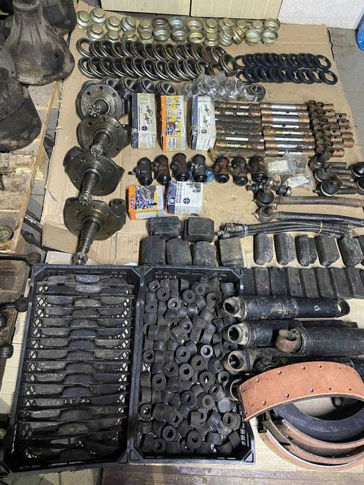 Шкворня, подушки, ходова Газ 51, Газ 52, Газ 53, Газ 66, Газ 3307, Зіл