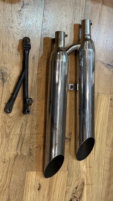 Wydech BSM V-line Yamaha Drag Star 1100 - Stan Idealny!