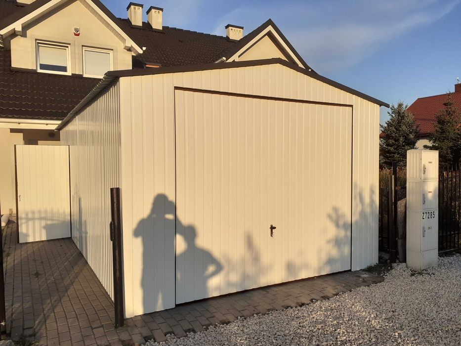 Blaszak garaż blaszany schowek magazynek wiata 3x6