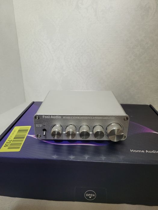 Аудіопідсилювач Fosi BT30D 2.1CH Bluetooth 5.0
