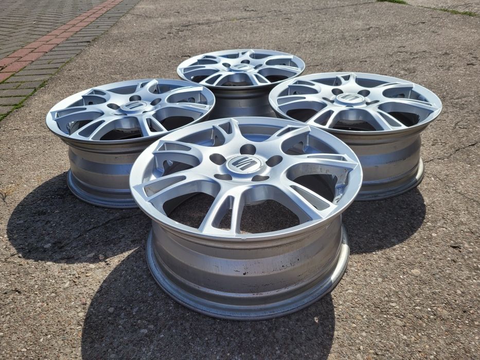 Felgi Alu Oryginał SEAT Leon Altea Toledo 5x112 15 Cali 6J ET 43