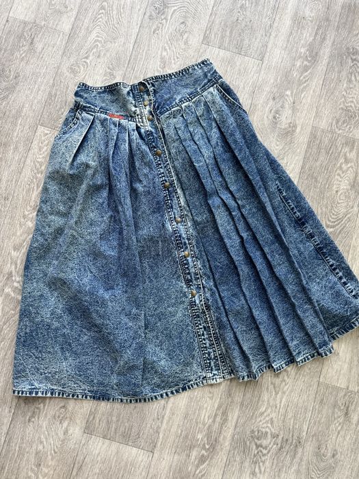 Спідниця джинсова вінтаж, L-XL