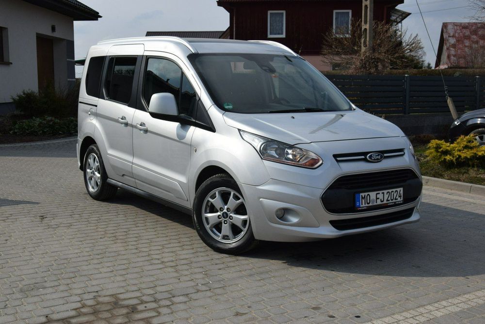 Ford Tourneo Connect 1.6D 2014r 2 KPL KÓŁ Panorama Klima PDC Sprowadzony