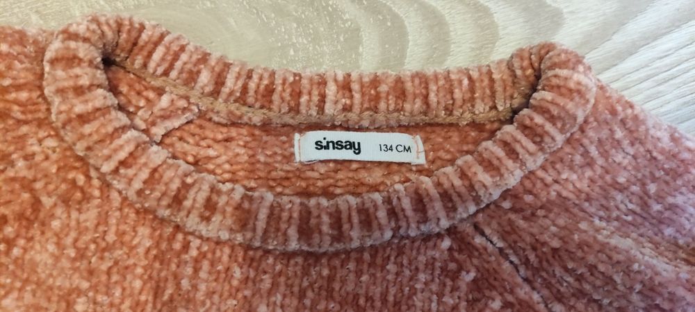Sweter cekiny sowa 134