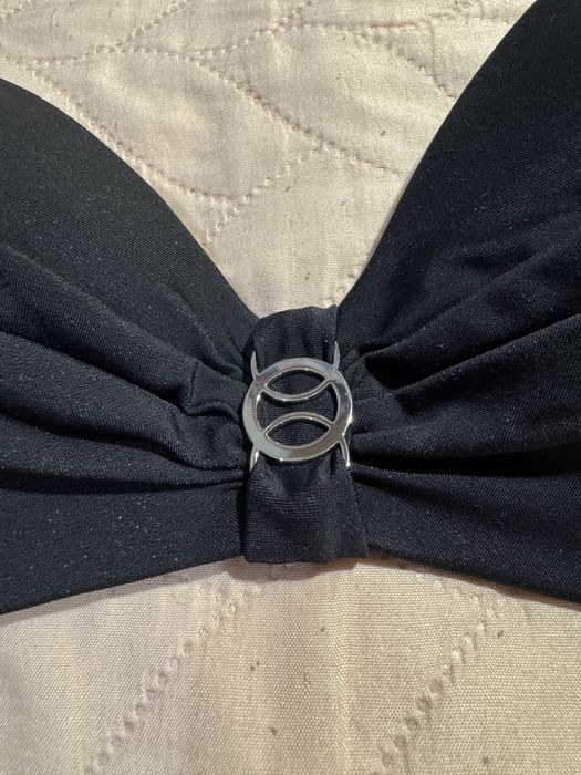 Bikini, góra od kostiumu, biustonosz Sloggi czarny, S, miseczka A