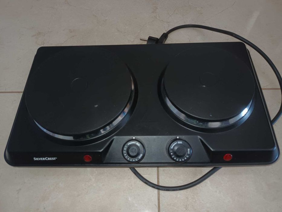 Placa eléctrica dupla