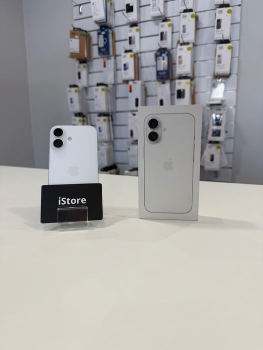 iPhone 16 • 128 GB • White • 92% bateria • GWARANCJA • biały • RATY !!!