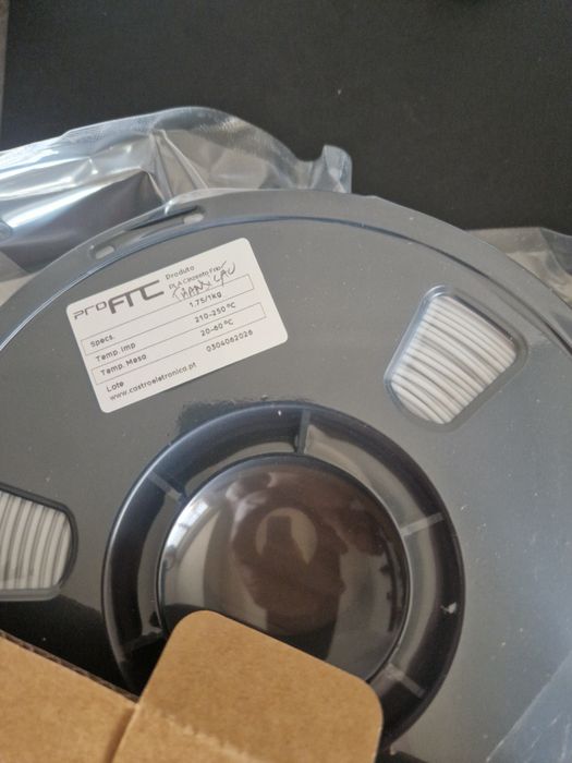 Filamento PLA transição