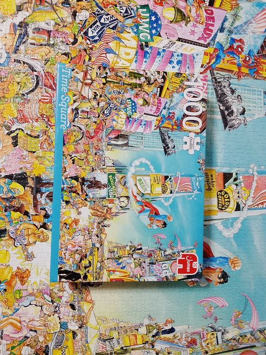 Puzzle 1000 Jumbo jak nowe