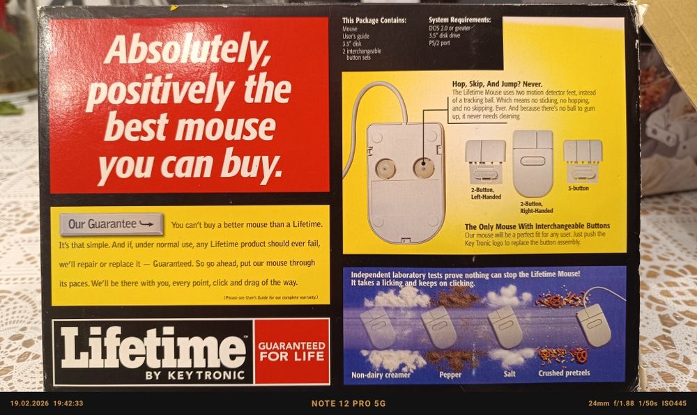 myszka pc retro lata 90'?