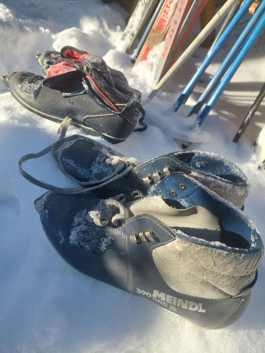 Narty biegowe używane z butami