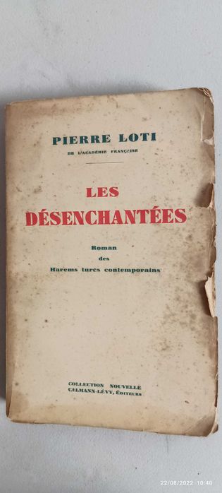 Livro Pa-3 - Pierre Loti - Les Désenchantées