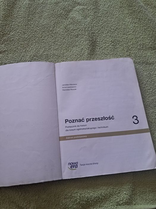 Poznać przeszłość Podręcznik kl.3 LO
