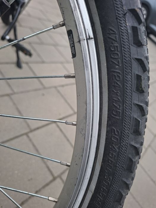 Rower Unibike Princess 24 turkusowy