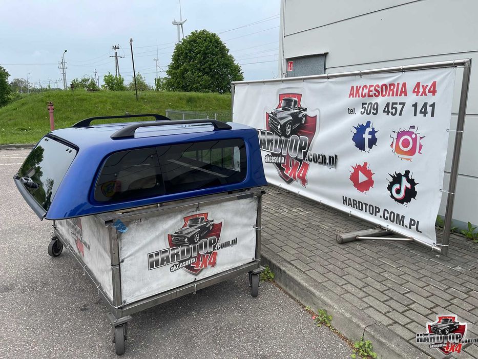 Zabudowa Ford Ranger, aeroklas, z szybami, hardtop, pickup