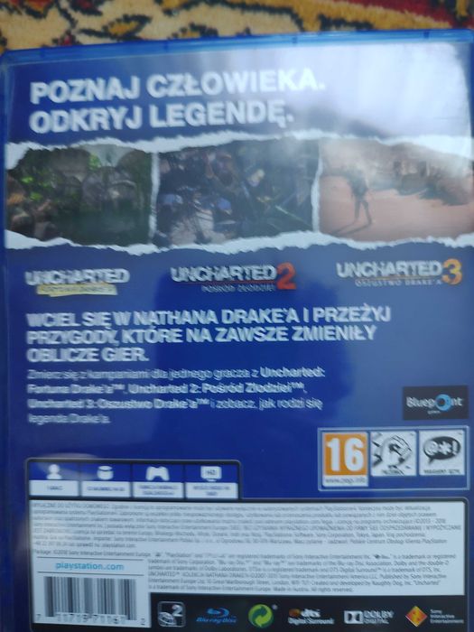 Uncharted kolekcja nathana drake'a ps4