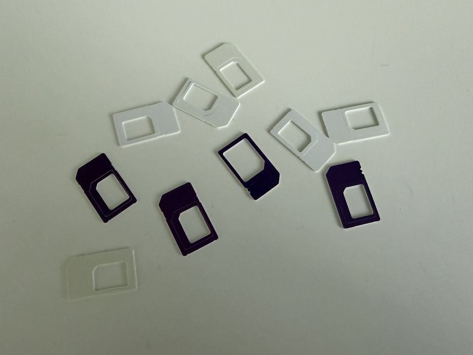 Adapter do karty SIM - 10sztuk adaptery lub pojedynczo 1szt - SIM card