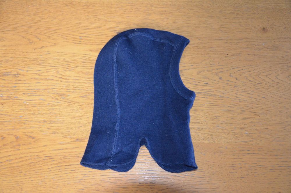 kominiarka 100% wool granat 44/46/4-9m