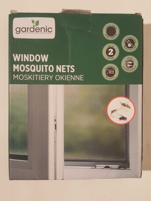 Siatka na Owady / Moskitieria Okienna (Transparentna)