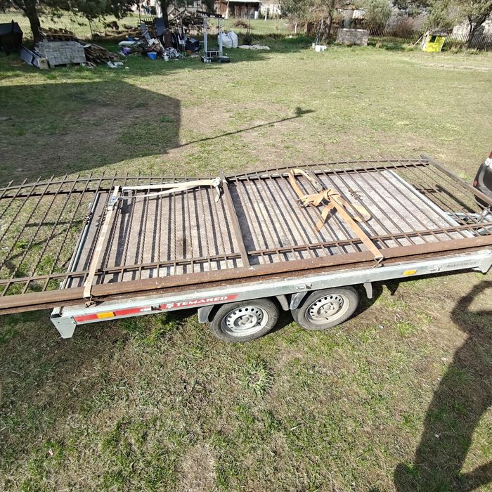 Brama przesuwna  kuta