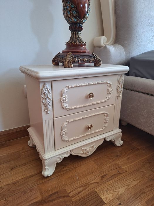 Conjunto de Quarto Completo Estilo Clássico Europeu / Francês (Excelente Estado)