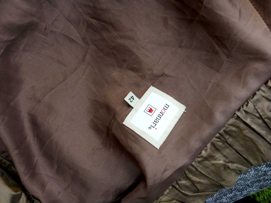 leciutki płaszczyk wiązany bufki Monnari