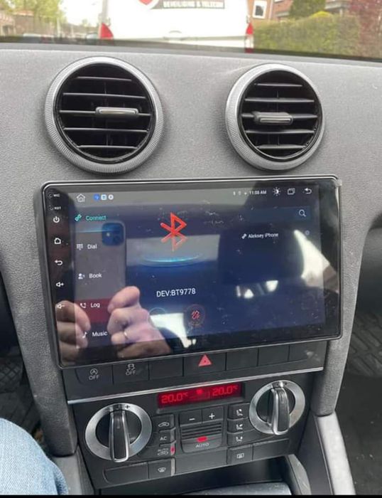 Entregas grátis Zona Grande Porto Rádio Android 14  com GPS Audi A3 8P
