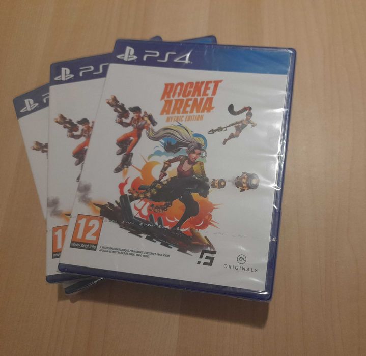 Jogo PS4 Rocket Arena Mythic - Immortals Fenyx Rising (NOVO Selado)