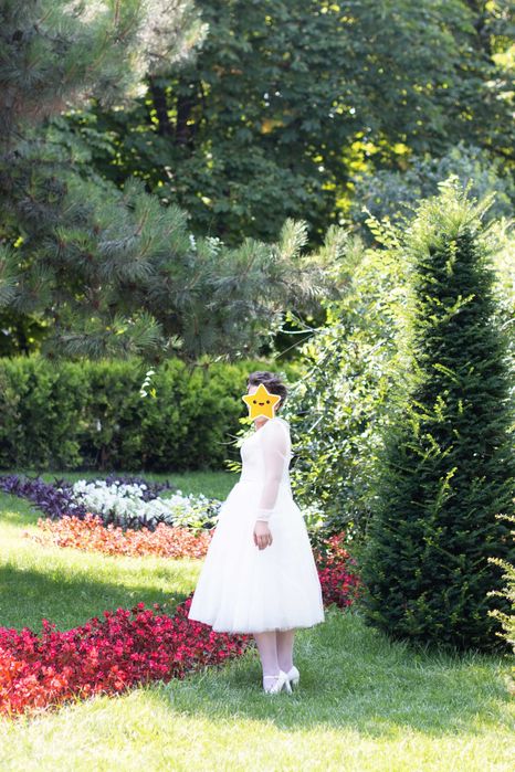 Свадебное платье/ платье для росписи б/у