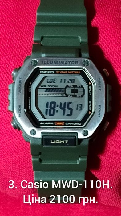 Годинники Casio.