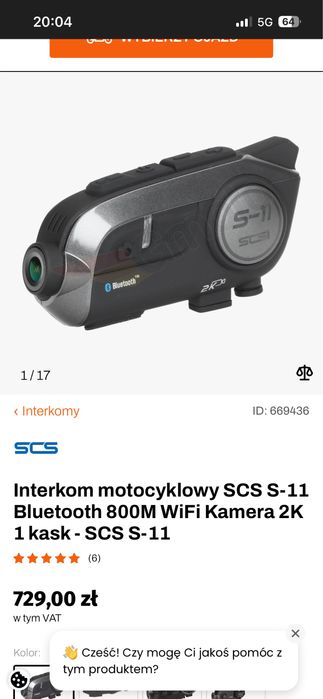 Interkom z kamerą 2K SCS S-11