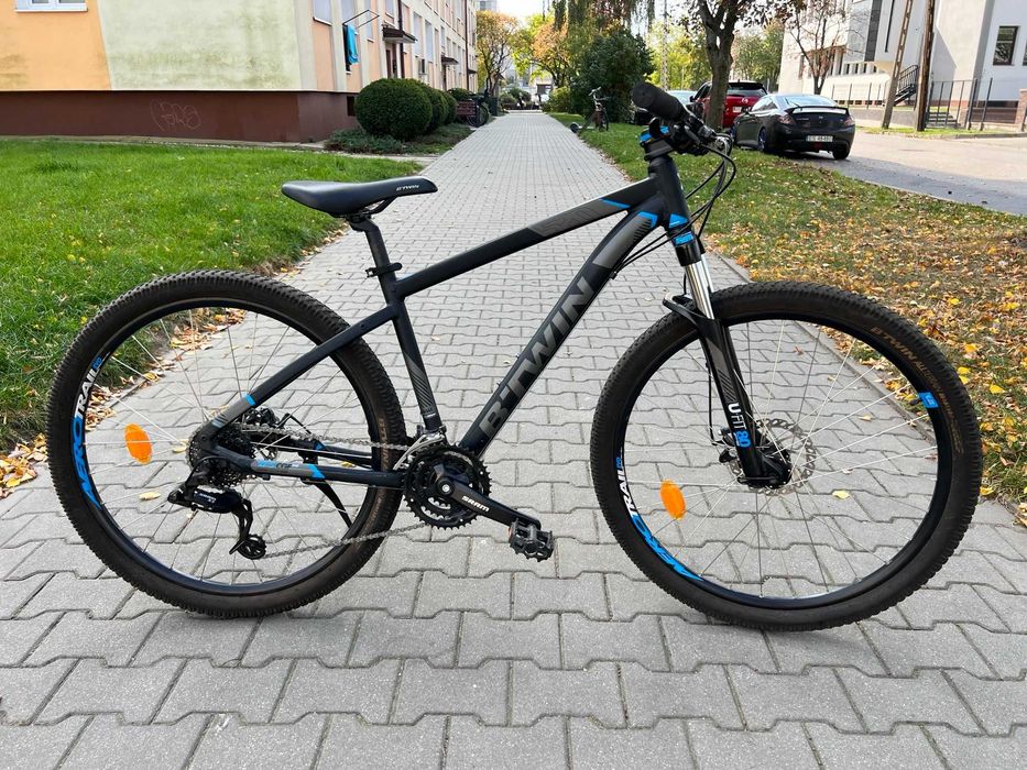 Rower górski ROCKRIDER 520 17"  BTWIN mtb sram 27,5"x2.0