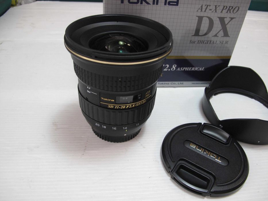 Tokina SD 11-20 2.8 ATX PRO para nikon como nova
