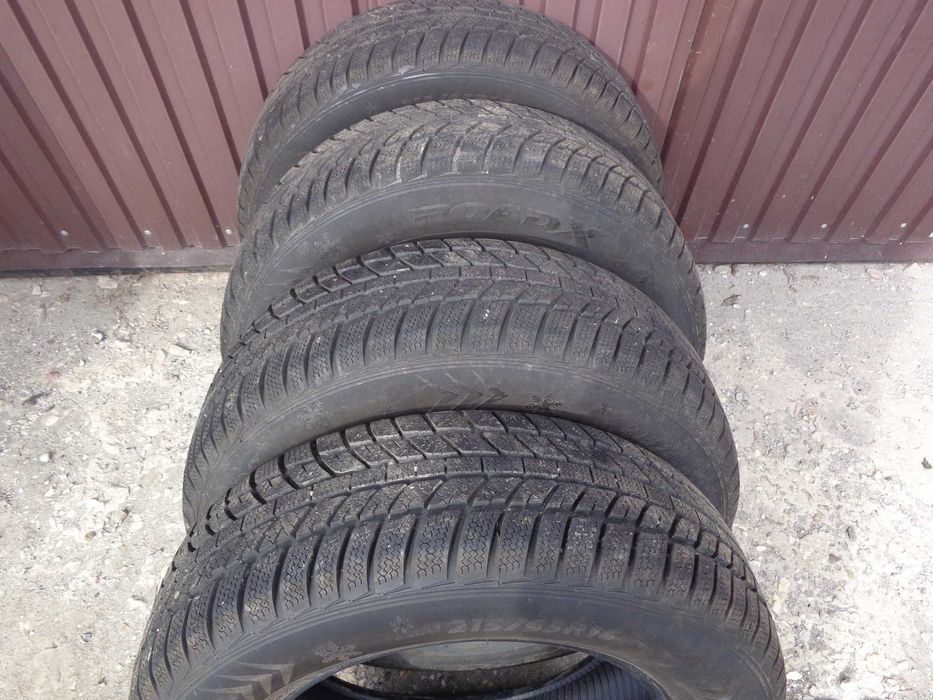 opony zimowe 215/65/16 z 2023 roku