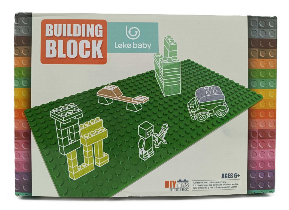 Klocki Konstrukcyjne 1500 Elementów Lekebaby Block Kompatybilne z Lego