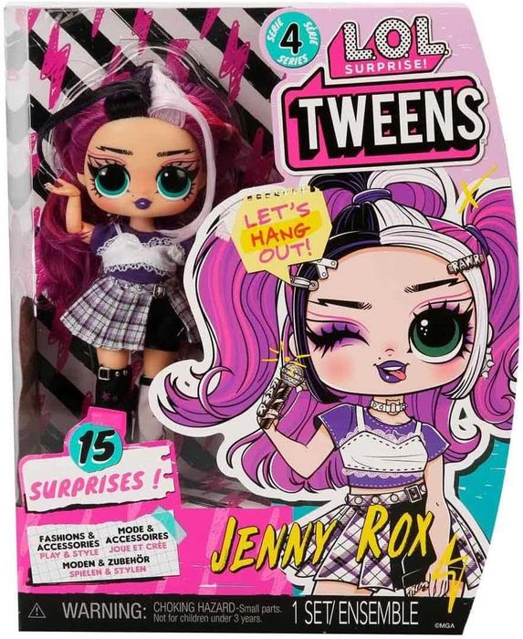 Кукла ЛОЛ Твинс Дженни Рокс LOL Tweens Series 4 Jenny Rox