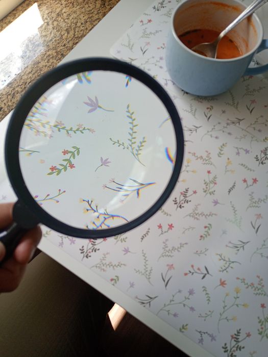 Lupa średnica 13 cm, w bardzo dobrym stanie