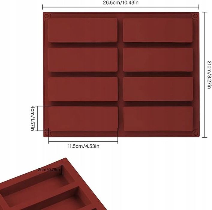 Forma do ciastek Denda 26,8 x 21,2cm