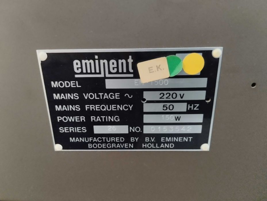 Eminent 1500 Concerto