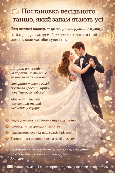 Постановка Весільного Танцю