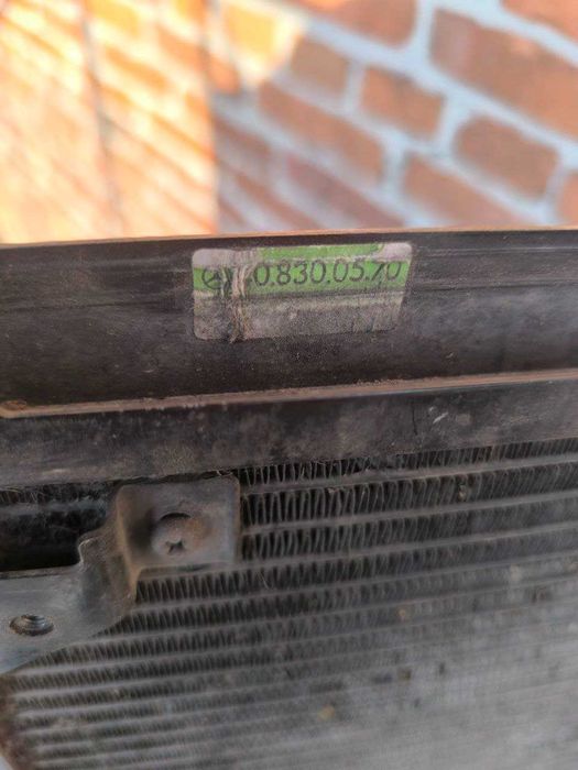Радіатор кондиціонера Mercedes W140 W202 W210 1408300670