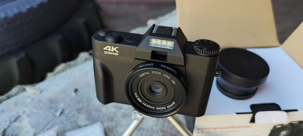 Aparat cyfrowy w jakości 4K Ultra HD