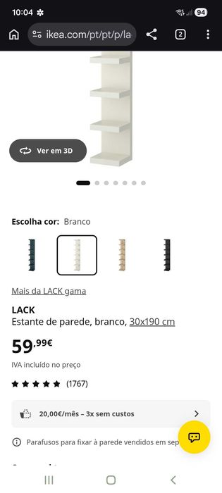 Estante lack ikea